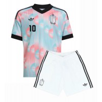 Dětský Fotbalový dres Belgie Leandro Trossard #10 MS 2026 Venkovní Krátký Rukáv (+ trenýrky)